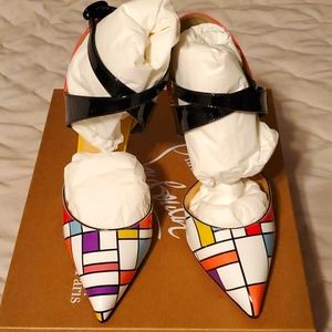 SOLD NWB Christian Louboutin Liloo 100 Patent Cube